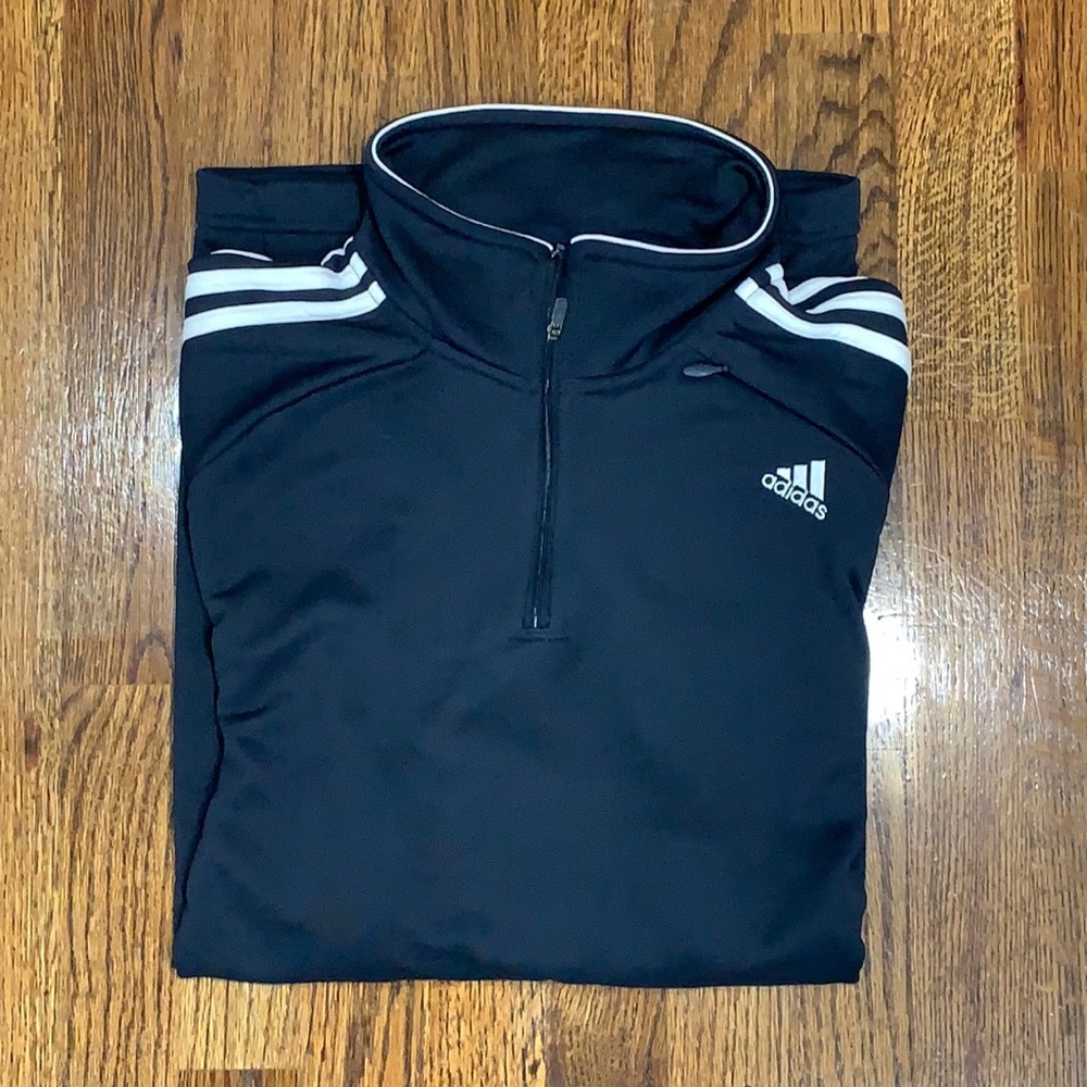 Adidas Long sleeve Quarter Zip Up
